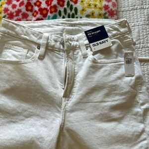 Old navy white denim pants